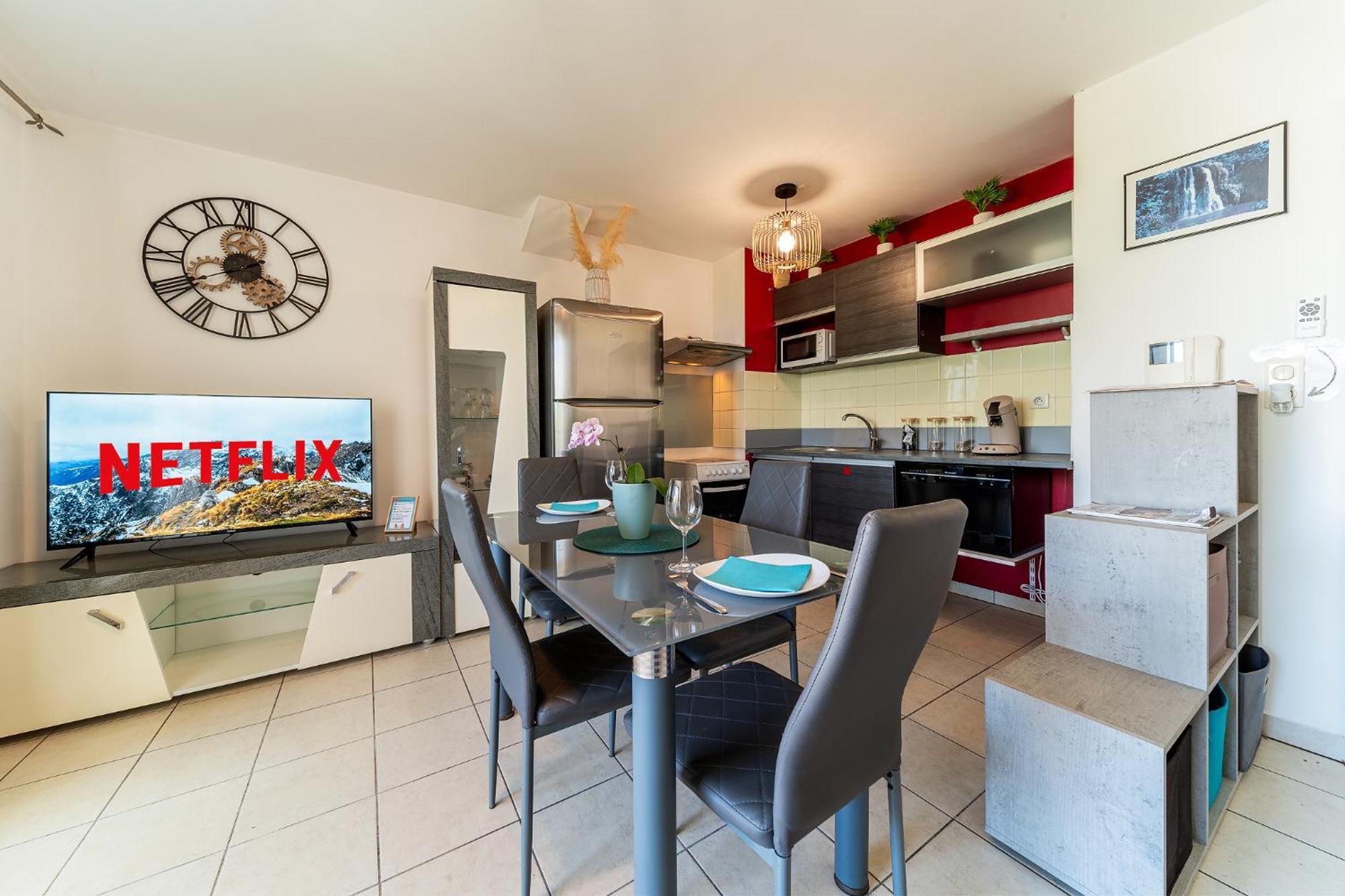 Ferienwohnung Arrivee Autonome - Parking Interieur - Netflix Saint-Denis Exterior foto